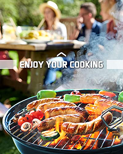 BBQ Grill Temperature Gauge, 2.36" with 4 Colored Zones