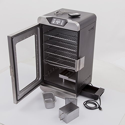 Char-Broil Digital Electric Smoker, Deluxe, Silver BBQ Grills