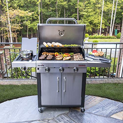 Char-Broil® 3-Burner Propane Gas Stainless Steel Grill