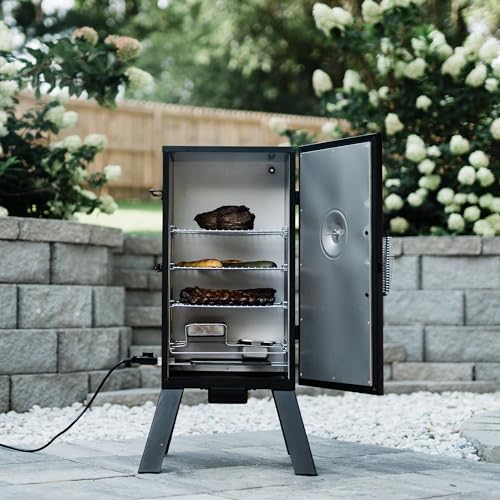 Masterbuilt Analog Electric Smoker with 3 Racks, 30