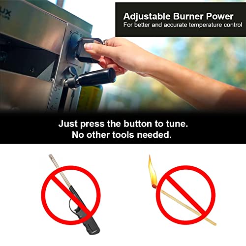 Camplux Propane Infrared Steak Grill - Powerful Heat!