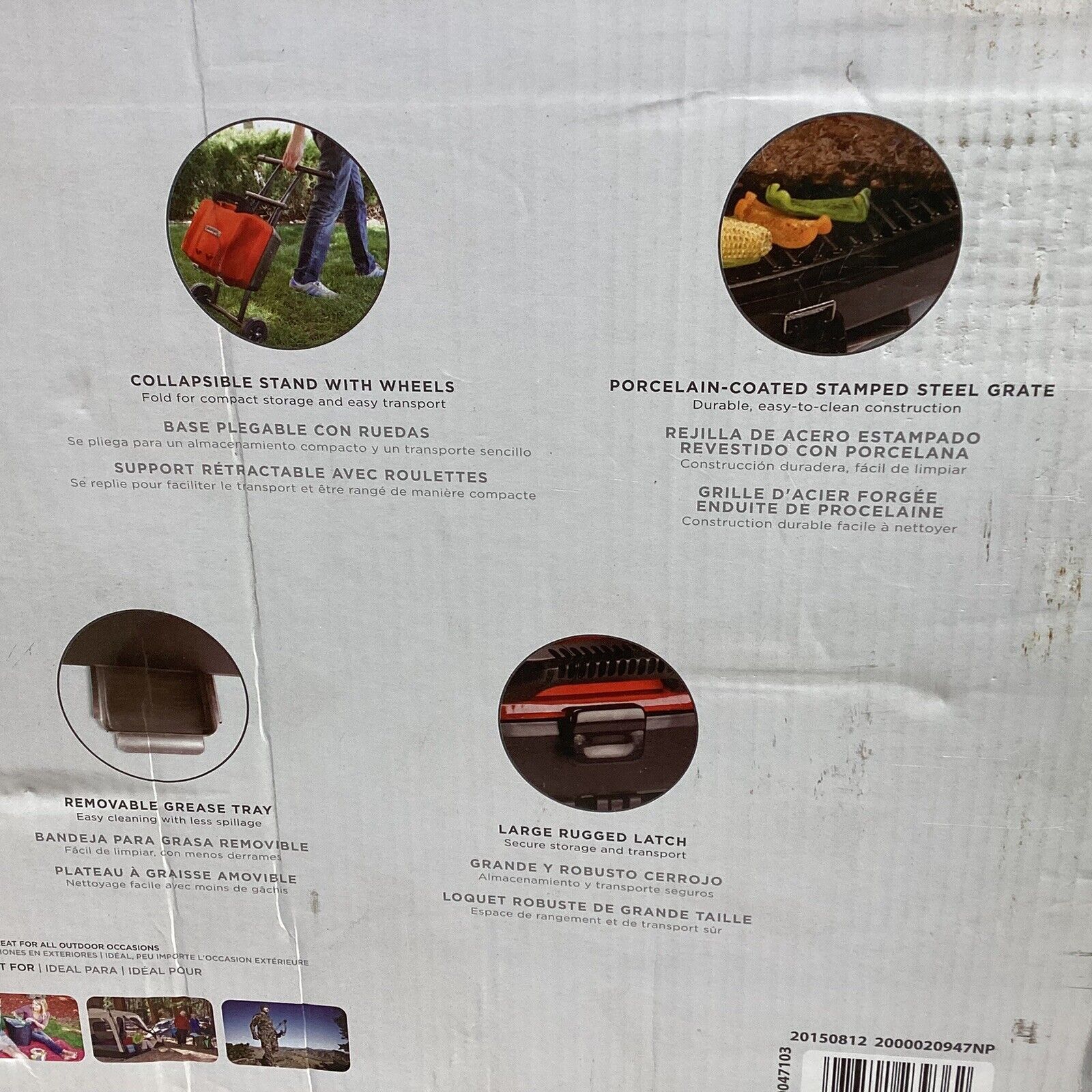 Coleman Sportster Propane Grill - 11,000 BTUs, Red