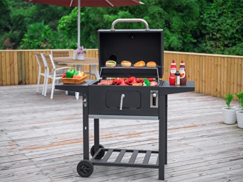 24 Inch Charcoal Grill BBQ Outdoor Picnic, Patio Backyard
