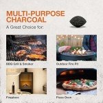 Organic Charcoal Briquettes: 100% Recycled from Olive Trees
