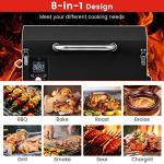 ORALNER Portable 8-in-1 Pellet Grill and Smoker