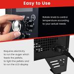 ORALNER Portable 8-in-1 Pellet Grill and Smoker