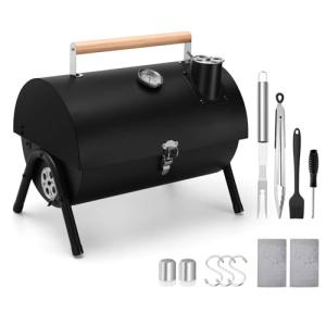 Leonyo Portable Charcoal Grill Set with Accessories