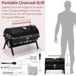 Leonyo Portable Charcoal Grill Set with Accessories