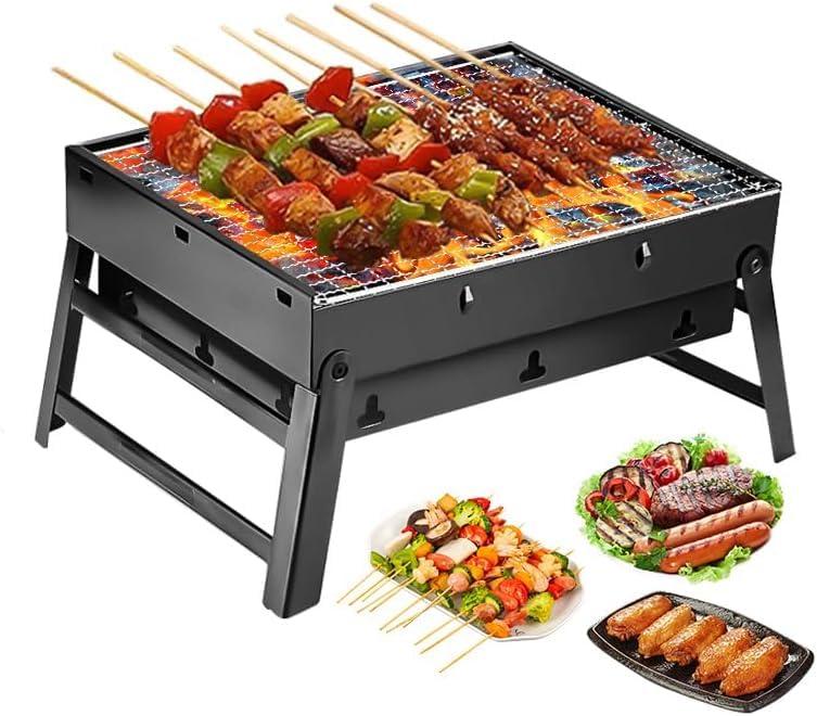 Compact 17" Portable Charcoal Grill for Outdoors