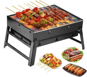 Compact 17" Portable Charcoal Grill for Outdoors