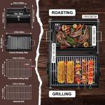 HaSteeL Portable Charcoal Grill for Outdoor Fun
