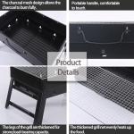 Compact 17" Portable Charcoal Grill for Outdoors