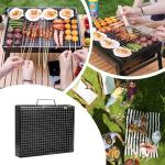 Compact 17" Portable Charcoal Grill for Outdoors