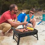 Portable Charcoal Grill for Camping and Picnics