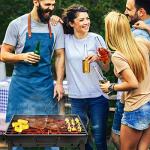 Portable Charcoal Grill for Camping and Picnics