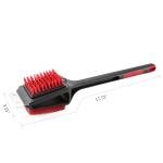3 in 1 Grill Brush with Stainless Steel Scraper