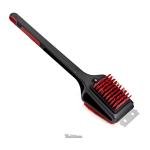 3 in 1 Grill Brush with Stainless Steel Scraper