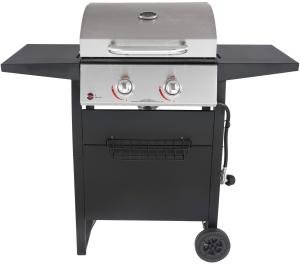 RevoAce Stainless & Black 2-Burner Propane Grill