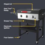 Char-Broil 3-Burner Propane Gas Griddle Grill