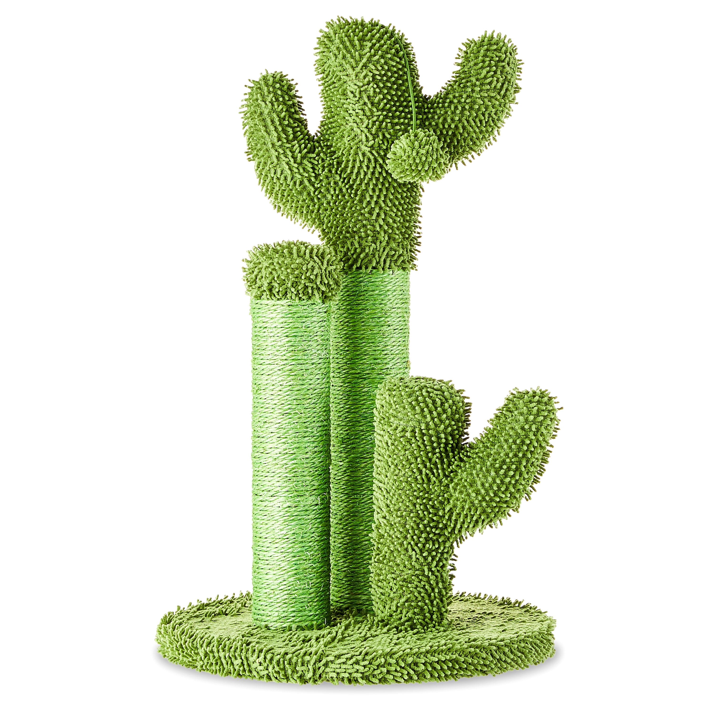 Cactus Cat Scratching Post with Toy Ball