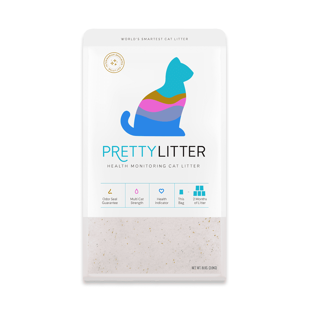 PrettyLitter 8lb Cat Litter for Health Tracking