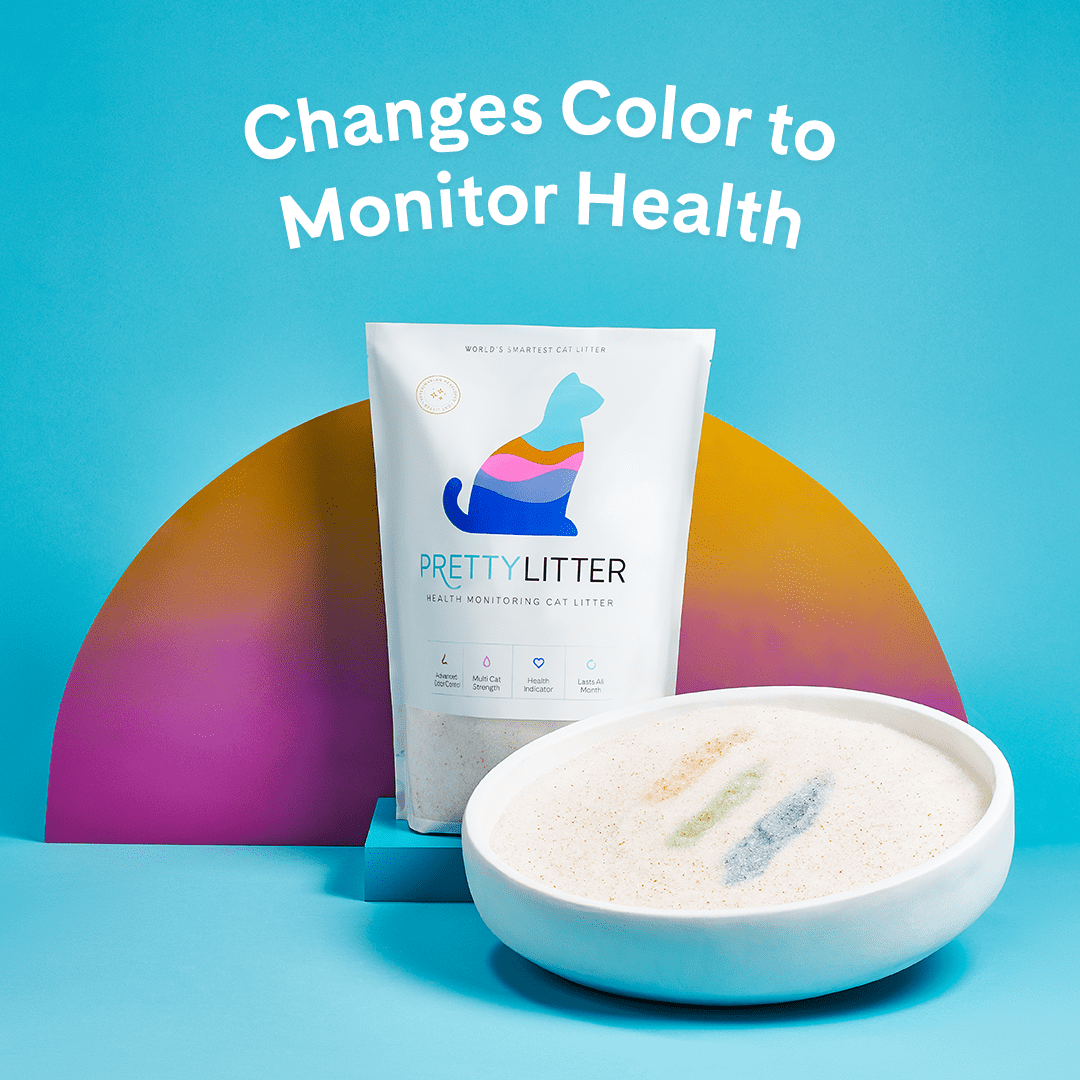 PrettyLitter 8lb Cat Litter for Health Tracking