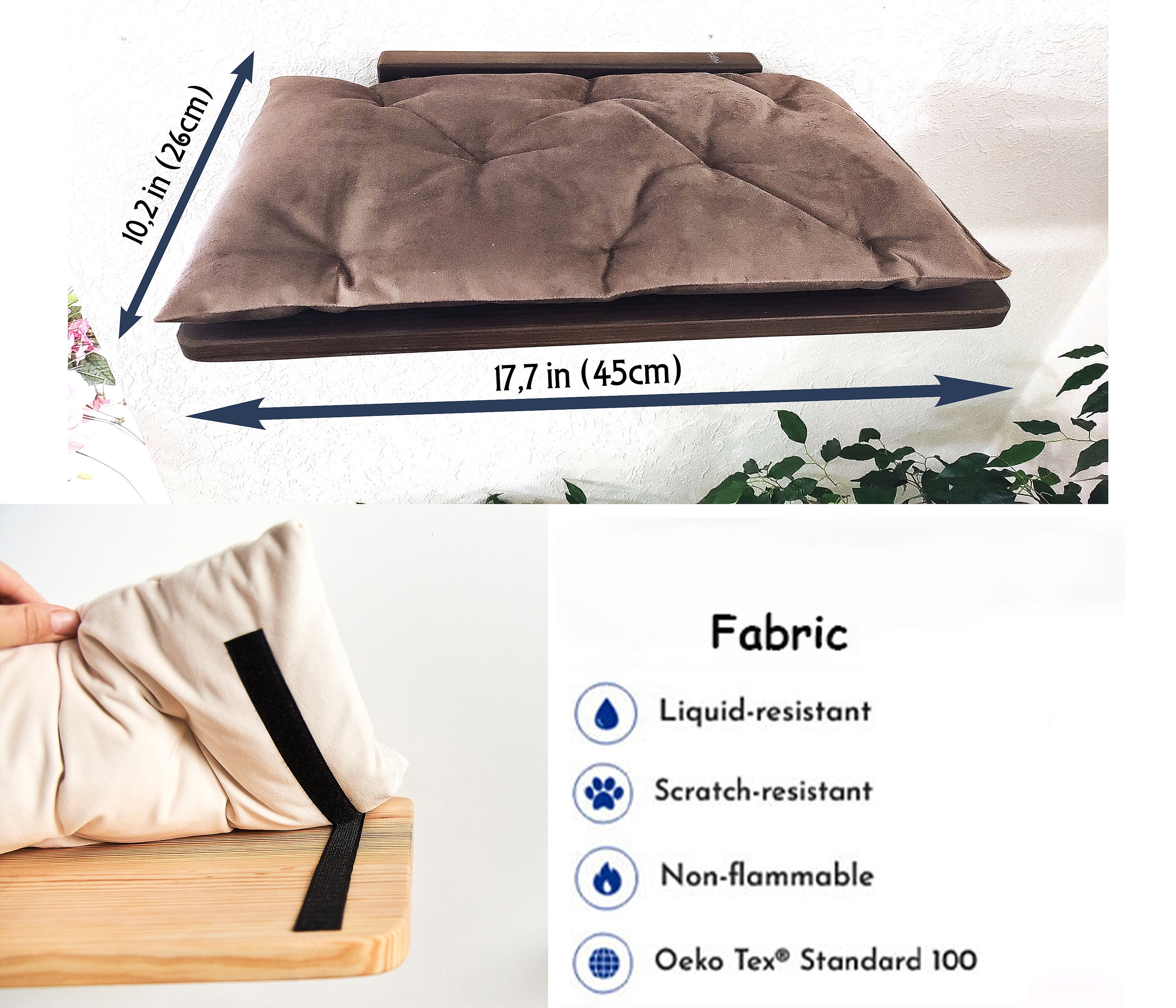 Cat Wall Furniture Set with Climbing Shelves