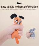 Interactive Cat Chew Plush Toys with Catnip - 3-Pack