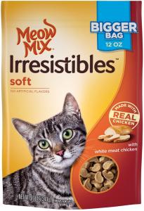 Irresistible Meow Mix Chicken Treats, 12 oz