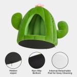 Cactus Cat House with Washable Cushion Pad