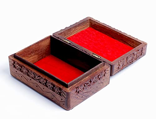 Artisania Wooden Tarot Card Storage Box