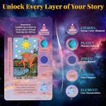 XSYLOHXL Beginners Tarot Deck Set with Meanings
