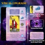 XSYLOHXL Beginners Tarot Deck Set with Meanings