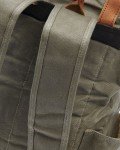 Vintage Waxed Canvas Rolltop Backpack for Travel
