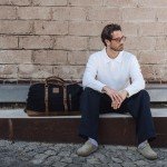 Large Waxed Canvas Duffle Bag for Travel