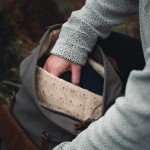 Vintage Green Canvas Rolltop Backpack for Travel