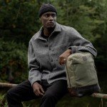 Vintage Waxed Canvas Laptop Backpack for Travel