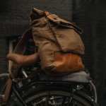 Durable Tan Waxed Canvas Backpack for Travel