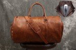 Personalized Waterproof Men's Suit Duffel Bag