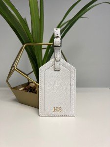 Personalized Leather Luggage Tags for Travel Lovers