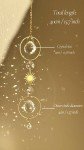 Boho Gold Crystal Sun Catcher for Windows