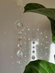 Boho Gold Crystal Sun Catcher for Windows