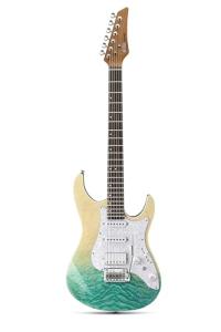 Donner 39" Electric Guitar - Caribbean Shoreline Finish