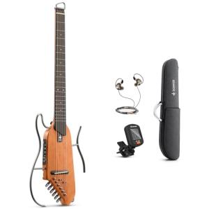 Donner HUSH I Portable Travel Acoustic-Electric Guitar