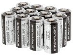 Streamlight 85177 CR123A Lithium Batteries, 12 Count