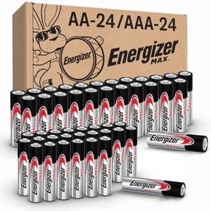 Energizer AA & AAA Battery Combo Pack, 48 Count