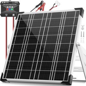 20W Solar Panel Kit with Charge Controller