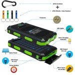 20000mAh Solar Power Bank with Compass & Accessories