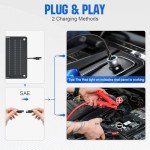10W Waterproof Solar Battery Charger for Vehicles
