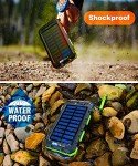 20000mAh Solar Power Bank with Compass & Accessories